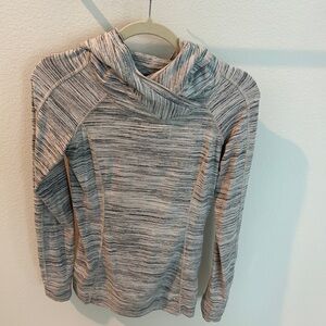 Lululemon Women’s Think Fast Hoodie in grey space dye size 2